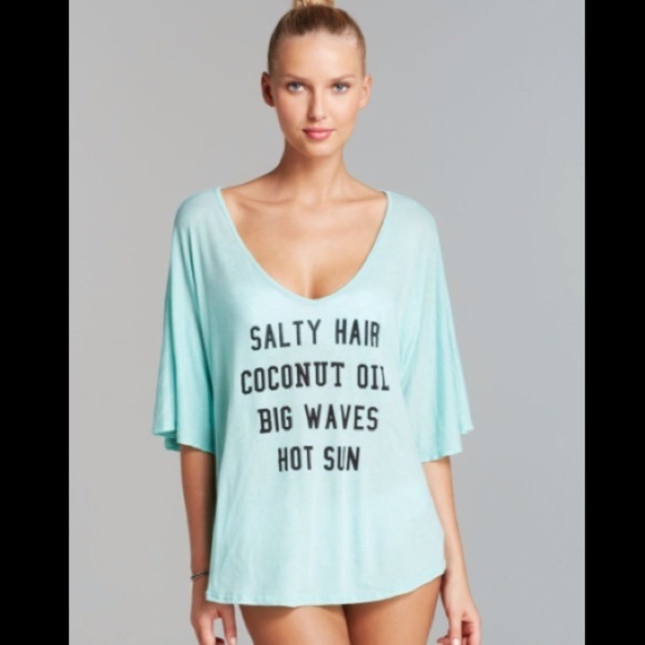 Wildfox Other - WILDFOX Swim "Salty Hair" Cover Up Tunic Sz XS